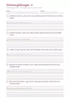 Vorschau - Arbeitsblätter - Schreibschrift lernen Klasse 2 Paket: Schulausgangsschrift SAS, Vereinfachte Ausgangsschrift VA, Lateinische Ausgangsschrift LA | Deutsch - Seite 3