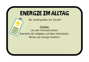 Vorschau - Arbeitsblätter - Energie im Alltag – Stromverbrauch & Energiesparen | Arbeitsblatt mit Lösungen (Klasse 6–7) - Seite 2