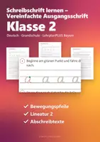 Vorschau - Arbeitsblätter - Schreibschrift lernen – Vereinfachte Ausgangsschrift (VA) Klasse 2: Lehrgang mit Bewegungspfeilen, Verbindungen, Abschreibtexten | Deutsch - Seite 1
