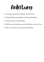 Vorschau - Mal- und Bastelvorlagen - Hexentopf mit Namen - Halloween-Bastelvorlage - Seite 2
