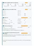 Vorschau - Fördermaterial/Inklusion - Lernstandserhebung Mathe Klasse 4 – Eingangstest Schuljahresanfang mit Auswertung und Förderhinweisen - Seite 3