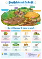 Vorschau - Poster - Dreifelderwirtschaft Poster + Karten 6-7 - Deckblatt
