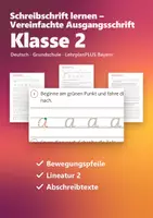Vorschau - Arbeitsblätter - Schreibschrift lernen – Vereinfachte Ausgangsschrift (VA) Klasse 2: Lehrgang mit Bewegungspfeilen, Verbindungen, Abschreibtexten | Deutsch - Deckblatt