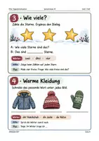 Vorschau - Stundenentwürfe - DaZ-Adventskalender A1 – Wortschatz & Sätze - Seite 3