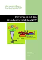 Vorschau - Unterrichtsreihen - Der Umgang mit den Grundwortschatzlisten NRW - Deckblatt