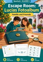 Vorschau - Arbeitsblätter - Familie und Freunde, Escape Room, Klasse 6 - Deckblatt