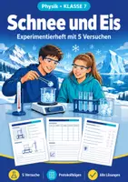 Vorschau - Arbeitsblätter - Schnee Eis, Experimente, Klasse 7 - Deckblatt