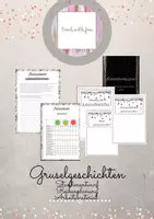 Vorschau - Stundenentwürfe - Gruselgeschichten-spannend und lebendig schreiben. - Deckblatt