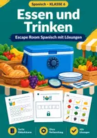 Vorschau - Arbeitsblätter - Escape Rooms Spanisch, Paket mit 8 Materialien, Klasse 6 - Seite 1