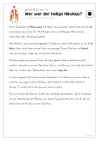 Vorschau - Spiele - Leseverstehen 3-fach differenziert: Sachtext Nikolaus - Seite 3