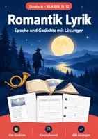 Vorschau - Arbeitsblätter - Romantik Lyrik Klasse 11-12 – Gedichte - Deckblatt