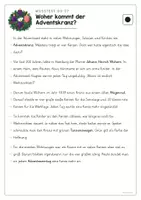Vorschau - Arbeitsblätter - Sachtext Adventskranz - Leseverstehen 3-fach differenziert Weihnachten Advent - Seite 3