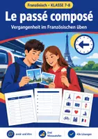 Vorschau - Arbeitsblätter - Passé composé Klasse 7-8 Französisch - Deckblatt