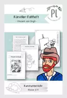 Vorschau - Arbeitsblätter - Künstler-Faltheft: Vincent van Gogh - Deckblatt