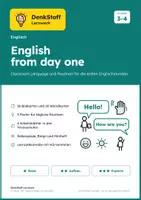 Vorschau - Arbeitsblätter - English from day one: Classroom Language - Deckblatt