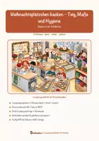 Vorschau - Arbeitsblätter - Weihnachtsplätzchen backen – Teig, Maße und Hygiene – Lesespurgeschichte mit Rätselaufgaben (Klasse 5) - Seite 1