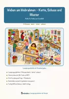 Vorschau - Arbeitsblätter - Weben am Webrahmen – Kette, Schuss und Muster – Lesespurgeschichte mit Rätselaufgaben (Klasse 3) - Seite 1
