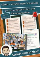 Vorschau - Mal- und Bastelvorlagen - Löten – meine erste Schaltung – Lesespurgeschichte mit Rätselaufgaben (Klasse 8) - Deckblatt