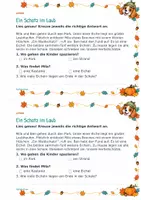 Vorschau - Arbeitsblätter - Herbst-Freiarbeitsheft | 3./4. Klasse - Seite 3