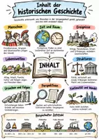 Vorschau - Arbeitsblätter - Lernposter + AB mit Fragen zum Thema "Inhalte der Geschichte" + Lösungsblatt - Deckblatt