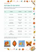 Vorschau - Mal- und Bastelvorlagen - Herbst-Kunst – 8 Kreativprojekte - Seite 2