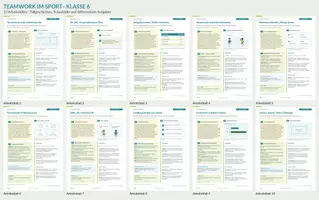 Vorschau - Arbeitsblätter - TEAMWORK IM SPORT – GEMEINSAM ZIELE ERREICHEN Sport | Klasse 5/6 - Arbeitsmaterial für Inaktive - Seite 1