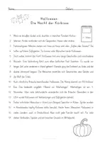 Vorschau - Arbeitsblätter - Halloween & Día de los Muertos | Lesetexte mit Aufgaben | Klasse 3/4 - Seite 2