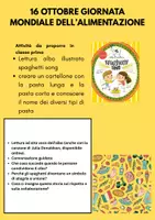 anteprima - Didattica a stazioni - 16 ottobre Giornata dell’alimentazione - Pagina di copertina
