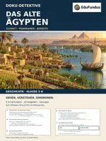 Vorschau - Arbeitsblätter - Doku-Detektive: Altes Ägypten | 5–6 - Deckblatt