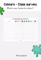 Vorschau - Spiele - Materialpaket Colours - verschiedene Aufgabenformate - Seite 1