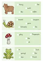Vorschau - Arbeitsblätter - Schüttelsätze Wald - zweifach differenziert - Seite 3