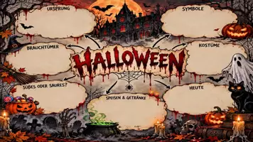 Vorschau - Arbeitsblätter - Halloween – Ursprung, Geschichte & Bräuche | Unterrichtsmaterial mit Sachtext, PowerPoint und kreativen Aufgaben - Seite 2