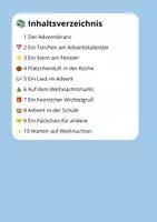 Vorschau - Stundenentwürfe - Lesetraining Advent – Deutsch Klasse 3 | 10 Lesetexte - Seite 1