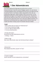 Vorschau - Stundenentwürfe - Lesetraining Advent – Deutsch Klasse 3 | 10 Lesetexte - Seite 3