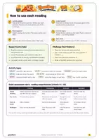 Vista previa - Hojas de trabajo - Reading Comprehension 1st Grade ESL · 10 Illustrated Readings with Activities - página 3