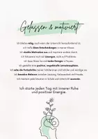 Vorschau - Poster - Gelassen und motiviert - Affirmation für Lehrkräfte - Seite 1