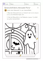 Vorschau - Arbeitsblätter - Gemeinschaftsbilder Herbst & Halloween - Seite 2