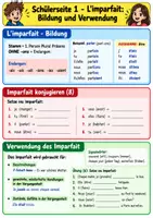 Vorschau - Arbeitsblätter - Französisch Klasse 8 Vertretungsstunde - Imparfait vs Passé composé - Seite 1