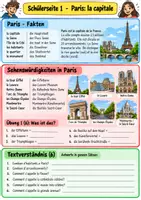 Vorschau - Arbeitsblätter - Französisch Klasse 8–9 – Vertretungspaket: Zeitformen, Freizeit und Frankreich - Seite 1