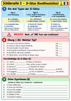Vorschau - Arbeitsblätter - Französisch Klasse 9 Vertretungsstunde - Futur simple, Conditionnel, Si-Sätze - Seite 3