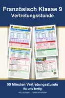 Vorschau - Arbeitsblätter - Französisch Klasse 9 Vertretungsstunde - Futur simple, Conditionnel, Si-Sätze - Deckblatt