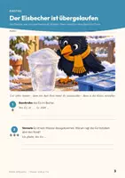 Vorschau - Arbeitsblätter - Wasser und Eis Sachunterricht Klasse 3/4 | Arbeitsblätter 14 Seiten mit Lösungen | Gefrieren, Schmelzen, Thermometer, Versuch | Winter erforschen Teil 1 - Seite 3