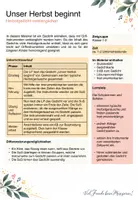 Vorschau - Stundenentwürfe - Unser Herbst beginnt - Gedicht verklanglichen - Seite 1