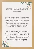 Vorschau - Stundenentwürfe - Unser Herbst beginnt - Gedicht verklanglichen - Seite 2