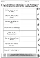 Vorschau - Stundenentwürfe - Unser Herbst beginnt - Gedicht verklanglichen - Seite 3