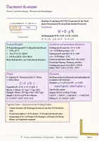 Vorschau - Arbeitsblätter - Prozent- und Zinsrechnung – Prüfungstraining Mathematik (Klasse 9) - Seite 3
