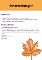 Vorschau - Fördermaterial/Inklusion - Freiarbeit Satzarten sortieren - Thema Herbst - Seite 1