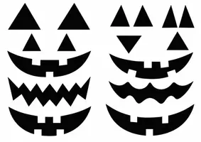Vorschau - Mal- und Bastelvorlagen - 🎃 Halloween-Basteln: 3 gruselig-schöne Deko-Ideen mit Schritt-für-Schritt-Anleitungen und Bastelvorlagen - Seite 2
