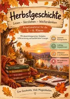 Vorschau - Stundenentwürfe - Herbstliches Lesetraining – Komplettpaket Deutsch Klasse 5/6 - Deckblatt