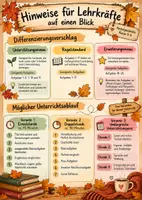 Vorschau - Stundenentwürfe - Herbstliches Lesetraining – Komplettpaket Deutsch Klasse 5/6 - Seite 1